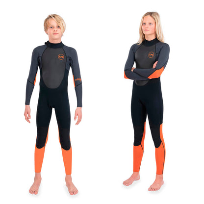 TRAJE DAKINE QUANTUM 5/4/3 FULL NIÑO BK/OR