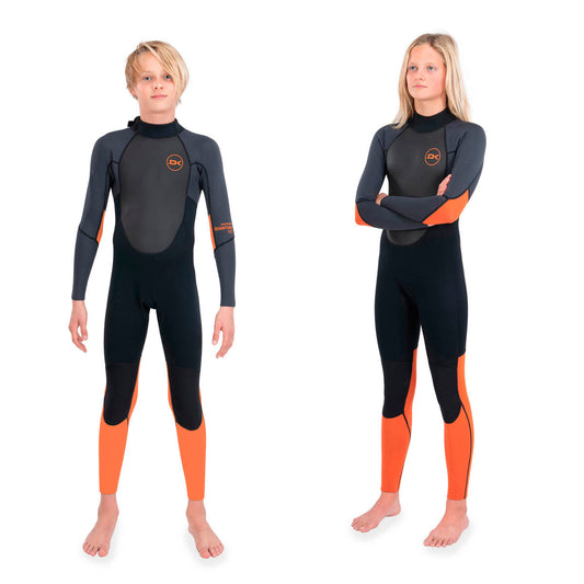TRAJE DAKINE QUANTUM 5/4/3 FULL NIÑO BK/OR