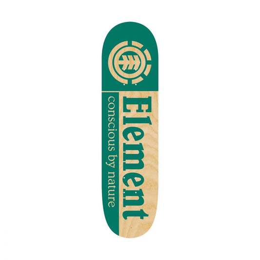 Element Team Deck Element Team Deck Section CBN Naturholz / Teal Green 8.25 IN