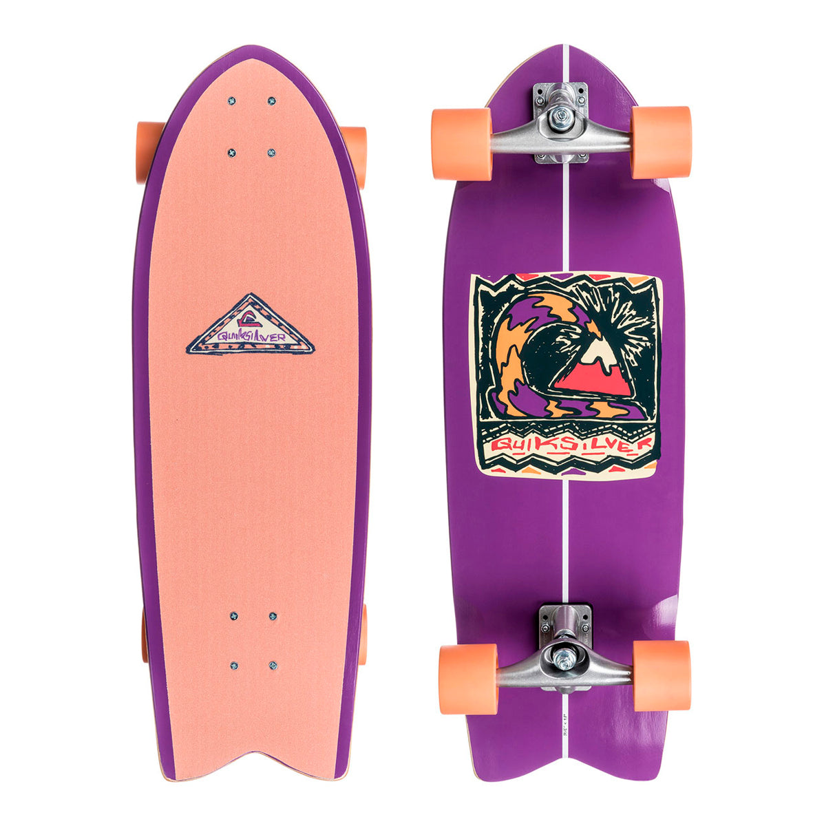 SKATE QUICKSILVER FISH 30.25’ PURPURA