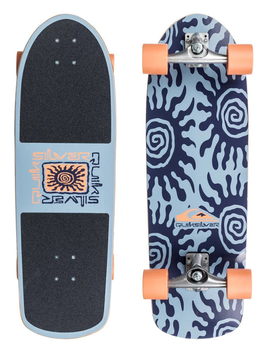 SKATE QS FLORAL 31 DARK PURPLE TRUCK2